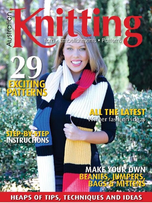 Title details for Australian Knitting by Sunray Publications Pty Ltd - Available